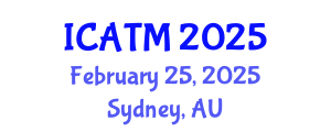 International Conference on Air Transport Management (ICATM) February 25, 2025 - Sydney, Australia