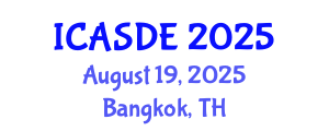 International Conference on Aircraft Structural Design Engineering (ICASDE) August 19, 2025 - Bangkok, Thailand