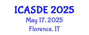 International Conference on Aircraft Structural Design Engineering (ICASDE) May 17, 2025 - Florence, Italy