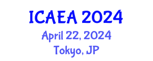 International Conference on Airport Engineering and Architecture (ICAEA) April 22, 2024 - Tokyo, Japan