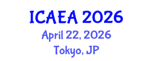 International Conference on Airport Engineering and Architecture (ICAEA) April 22, 2026 - Tokyo, Japan