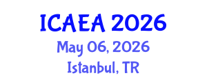 International Conference on Airport Engineering and Architecture (ICAEA) May 06, 2026 - Istanbul, Turkey