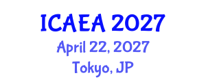 International Conference on Airport Engineering and Architecture (ICAEA) April 22, 2027 - Tokyo, Japan International Conference on Airport Engineering and Architecture (ICAEA) April 22, 2027 - Tokyo, Japan