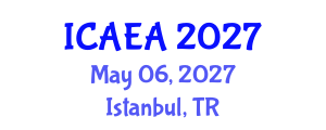 International Conference on Airport Engineering and Architecture (ICAEA) May 06, 2027 - Istanbul, Turkey International Conference on Airport Engineering and Architecture (ICAEA) May 06, 2027 - Istanbul, Turkey