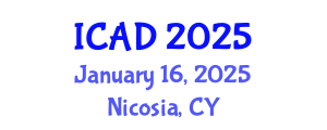 International Conference on Alcohol and Drugs (ICAD) January 16, 2025 - Nicosia, Cyprus