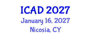 International Conference on Alcohol and Drugs (ICAD) January 16, 2027 - Nicosia, Cyprus International Conference on Alcohol and Drugs (ICAD) January 16, 2027 - Nicosia, Cyprus