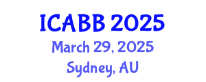 International Conference on Algae Biotechnology and Biofuels (ICABB) March 29, 2025 - Sydney, Australia