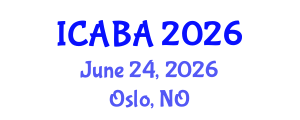 International Conference on Algal Biotechnology and Applications (ICABA) June 24, 2026 - Oslo, Norway