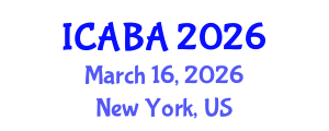 International Conference on Algal Biotechnology and Applications (ICABA) March 16, 2026 - New York, United States International Conference on Algal Biotechnology and Applications (ICABA) March 16, 2026 - New York, United States