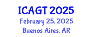 International Conference on Algorithmic Game Theory (ICAGT) February 25, 2025 - Buenos Aires, Argentina