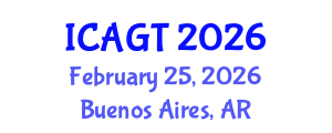 International Conference on Algorithmic Game Theory (ICAGT) February 25, 2026 - Buenos Aires, Argentina