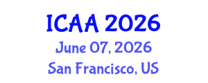 International Conference on Allergy and Asthma (ICAA) June 07, 2026 - San Francisco, United States