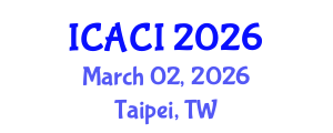 International Conference on Allergy and Clinical Immunology (ICACI) March 02, 2026 - Taipei, Taiwan International Conference on Allergy and Clinical Immunology (ICACI) March 02, 2026 - Taipei, Taiwan