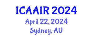 International Conference on Allergy, Asthma, Immunology and Rheumatology (ICAAIR) April 22, 2024 - Sydney, Australia