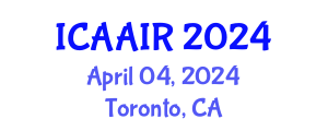 International Conference on Allergy, Asthma, Immunology and Rheumatology (ICAAIR) April 04, 2024 - Toronto, Canada