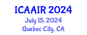 International Conference on Allergy, Asthma, Immunology and Rheumatology (ICAAIR) July 15, 2024 - Quebec City, Canada