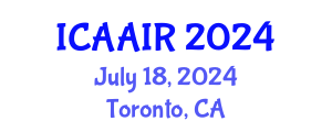 International Conference on Allergy, Asthma, Immunology and Rheumatology (ICAAIR) July 18, 2024 - Toronto, Canada