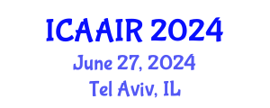 International Conference on Allergy, Asthma, Immunology and Rheumatology (ICAAIR) June 27, 2024 - Tel Aviv, Israel