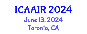 International Conference on Allergy, Asthma, Immunology and Rheumatology (ICAAIR) June 13, 2024 - Toronto, Canada