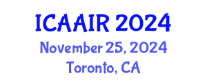 International Conference on Allergy, Asthma, Immunology and Rheumatology (ICAAIR) November 25, 2024 - Toronto, Canada