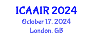 International Conference on Allergy, Asthma, Immunology and Rheumatology (ICAAIR) October 17, 2024 - London, United Kingdom