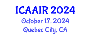 International Conference on Allergy, Asthma, Immunology and Rheumatology (ICAAIR) October 17, 2024 - Quebec City, Canada