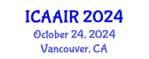 International Conference on Allergy, Asthma, Immunology and Rheumatology (ICAAIR) October 24, 2024 - Vancouver, Canada