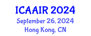 International Conference on Allergy, Asthma, Immunology and Rheumatology (ICAAIR) September 26, 2024 - Hong Kong, China
