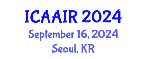 International Conference on Allergy, Asthma, Immunology and Rheumatology (ICAAIR) September 16, 2024 - Seoul, Republic of Korea
