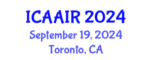International Conference on Allergy, Asthma, Immunology and Rheumatology (ICAAIR) September 19, 2024 - Toronto, Canada