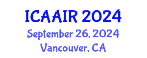 International Conference on Allergy, Asthma, Immunology and Rheumatology (ICAAIR) September 26, 2024 - Vancouver, Canada