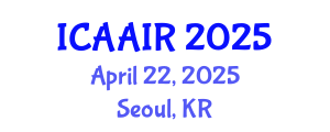 International Conference on Allergy, Asthma, Immunology and Rheumatology (ICAAIR) April 22, 2025 - Seoul, Republic of Korea