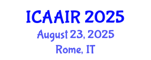 International Conference on Allergy, Asthma, Immunology and Rheumatology (ICAAIR) August 23, 2025 - Rome, Italy