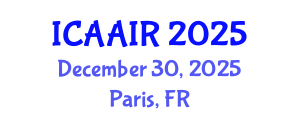 International Conference on Allergy, Asthma, Immunology and Rheumatology (ICAAIR) December 30, 2025 - Paris, France