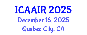 International Conference on Allergy, Asthma, Immunology and Rheumatology (ICAAIR) December 16, 2025 - Quebec City, Canada
