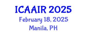 International Conference on Allergy, Asthma, Immunology and Rheumatology (ICAAIR) February 18, 2025 - Manila, Philippines