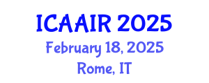 International Conference on Allergy, Asthma, Immunology and Rheumatology (ICAAIR) February 18, 2025 - Rome, Italy