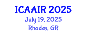International Conference on Allergy, Asthma, Immunology and Rheumatology (ICAAIR) July 19, 2025 - Rhodes, Greece