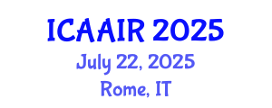 International Conference on Allergy, Asthma, Immunology and Rheumatology (ICAAIR) July 22, 2025 - Rome, Italy