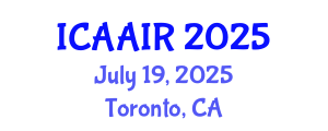 International Conference on Allergy, Asthma, Immunology and Rheumatology (ICAAIR) July 19, 2025 - Toronto, Canada