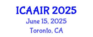 International Conference on Allergy, Asthma, Immunology and Rheumatology (ICAAIR) June 15, 2025 - Toronto, Canada