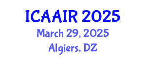 International Conference on Allergy, Asthma, Immunology and Rheumatology (ICAAIR) March 29, 2025 - Algiers, Algeria
