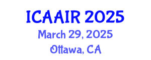 International Conference on Allergy, Asthma, Immunology and Rheumatology (ICAAIR) March 29, 2025 - Ottawa, Canada