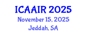 International Conference on Allergy, Asthma, Immunology and Rheumatology (ICAAIR) November 15, 2025 - Jeddah, Saudi Arabia