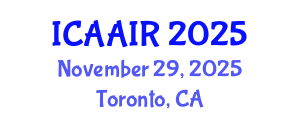 International Conference on Allergy, Asthma, Immunology and Rheumatology (ICAAIR) November 29, 2025 - Toronto, Canada