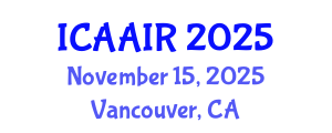 International Conference on Allergy, Asthma, Immunology and Rheumatology (ICAAIR) November 15, 2025 - Vancouver, Canada