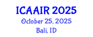 International Conference on Allergy, Asthma, Immunology and Rheumatology (ICAAIR) October 25, 2025 - Bali, Indonesia