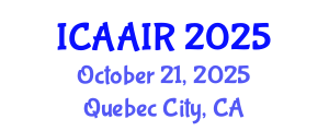 International Conference on Allergy, Asthma, Immunology and Rheumatology (ICAAIR) October 21, 2025 - Quebec City, Canada