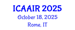 International Conference on Allergy, Asthma, Immunology and Rheumatology (ICAAIR) October 18, 2025 - Rome, Italy