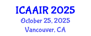 International Conference on Allergy, Asthma, Immunology and Rheumatology (ICAAIR) October 25, 2025 - Vancouver, Canada